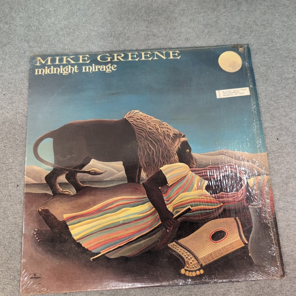 Mike Greene Band Midnight Mirage Vinyl LP Mercury Records SRM-1-1100 Rock Folk